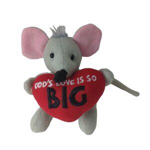 God's Love Is So Big Stuffed Mice Plush 5" Stuffed Animals Oriental Trading